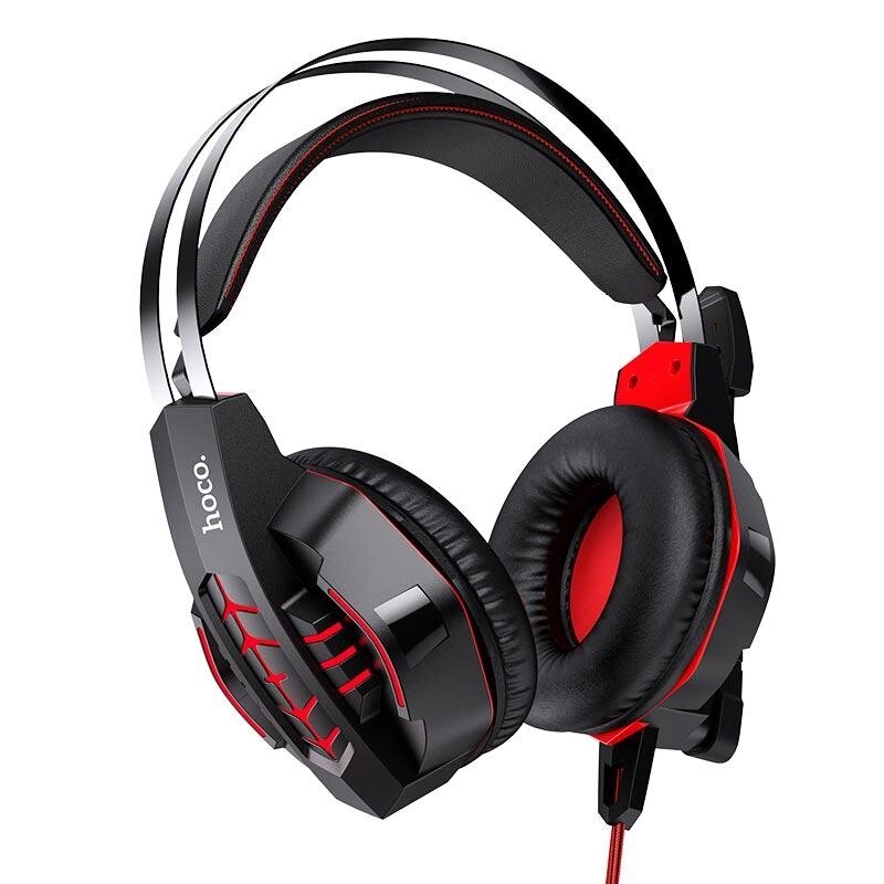 Наушники HOCO gaming Cool tour  headphones LED W102 від компанії da1 - фото 1