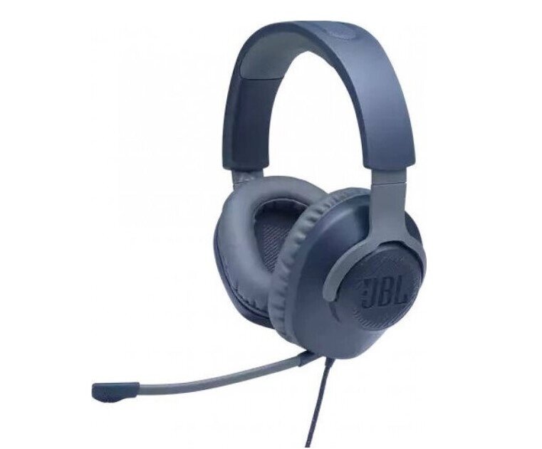 Наушники JBL Quantum 100 (JBLQUANTUM100BLU) Blue від компанії da1 - фото 1