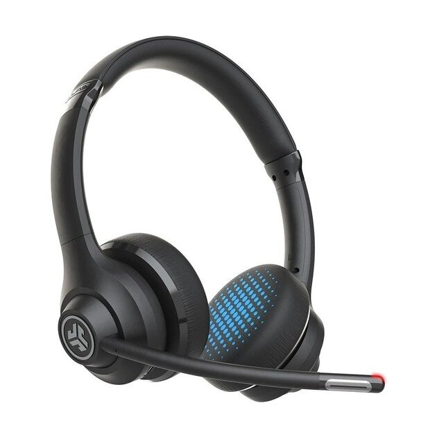 Наушники JLAB GO WORK 2nd Gen Wireless Headset Black (IEUHBGOWORKRBLK4) від компанії da1 - фото 1