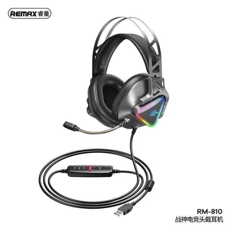 Наушники REMAX LED Wargod Series Gaming Headphone RM-810 |USB 7.1| від компанії da1 - фото 1