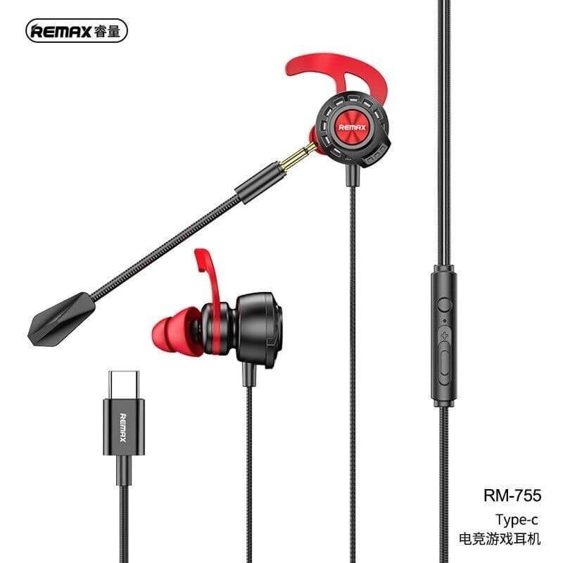 Наушники REMAX Type-C Gaming Headphone RM-755 від компанії da1 - фото 1