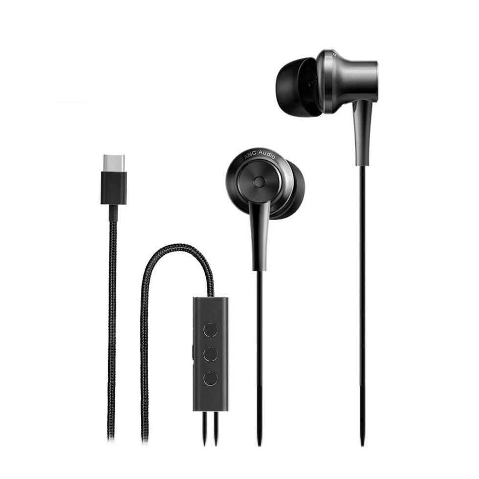 Наушники Xiaomi Mi Noise Reduction Type-C In-Ear Earphones Black ZBW4382TY від компанії da1 - фото 1