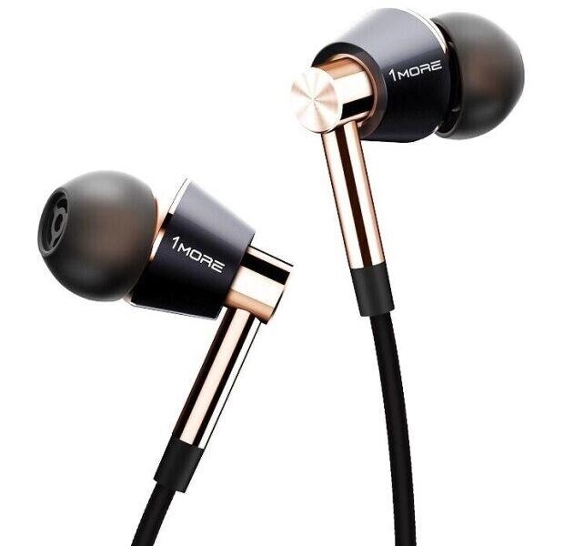 Навушники 1MORE Triple Driver In-Ear Headphones (Р26867) чорні від компанії da1 - фото 1