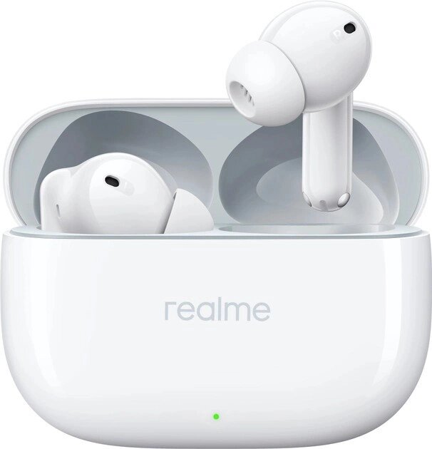 Навушники бездротові — Bluetooth Realme Buds T300 (RMA2302) Youth White (білі) від компанії da1 - фото 1