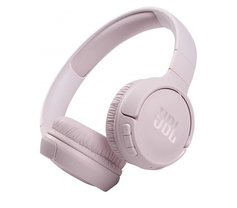 Навушники бездротові JBL Tune 510BT (JBLT510BTROSEU) повнорозмірні рожеві від компанії da1 - фото 1