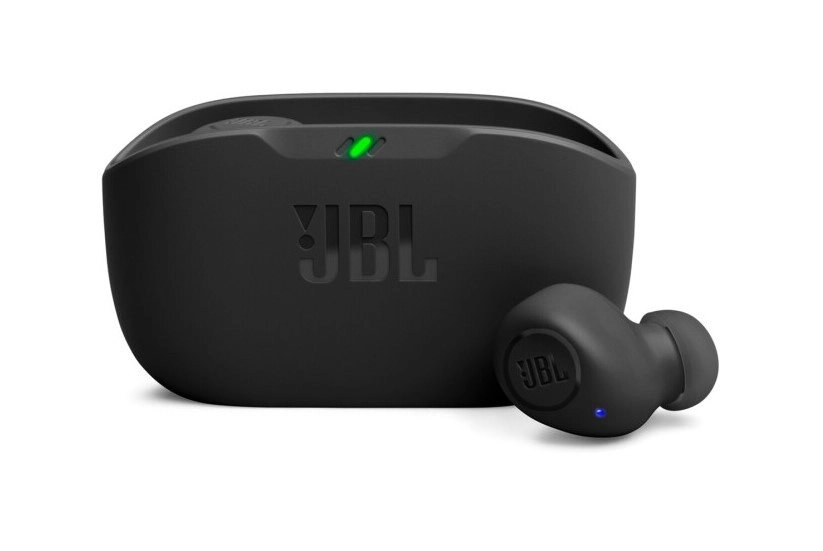 Навушники бездротові JBL Wave Buds (JBLWBUDSBLK) чорні від компанії da1 - фото 1