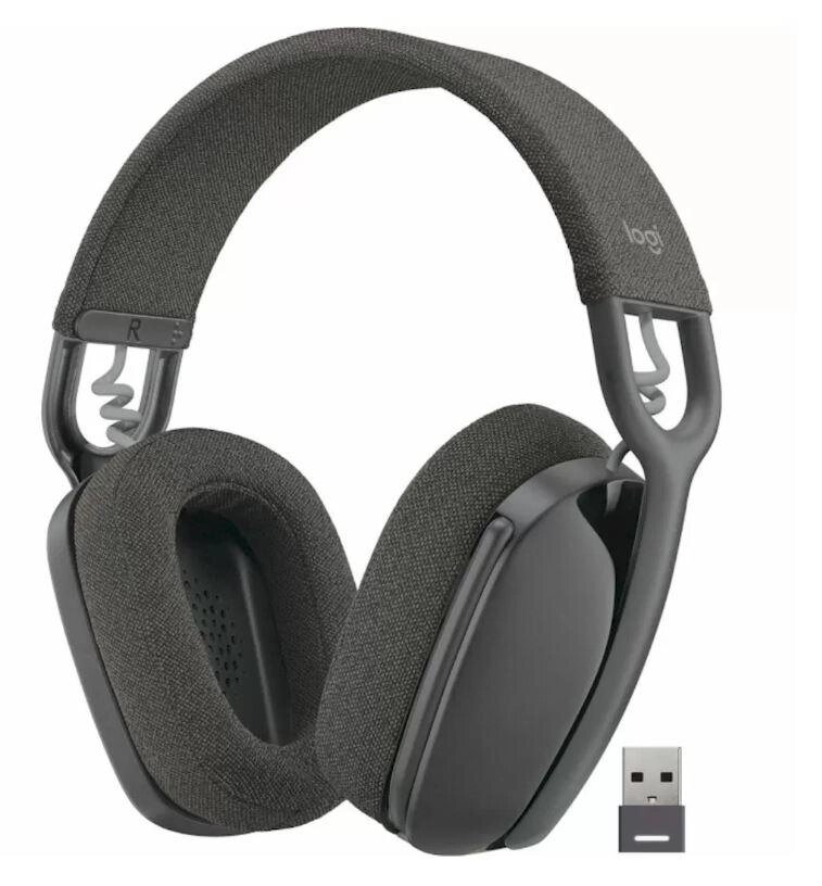 Навушники бездротові Logitech Zone Vibe 125 Wireless Headphones Graphite (981-001126) від компанії da1 - фото 1