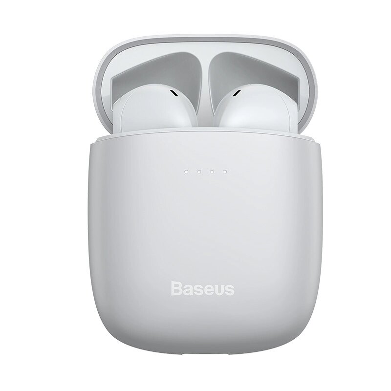 Навушники Bluetooth BASEUS Encok W04 Pro NGW04P-02 білі від компанії da1 - фото 1