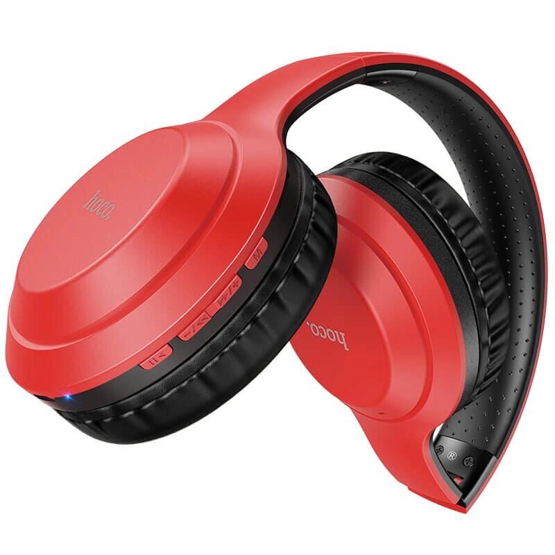 Навушники Bluetooth HOCO Fun move BT headphones W30 червоні від компанії da1 - фото 1