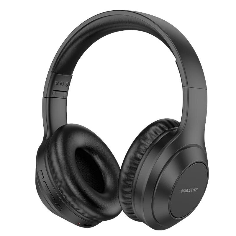 Навушники BOROFONE Player BT headphones BO20 10 годин роботи чорні від компанії da1 - фото 1