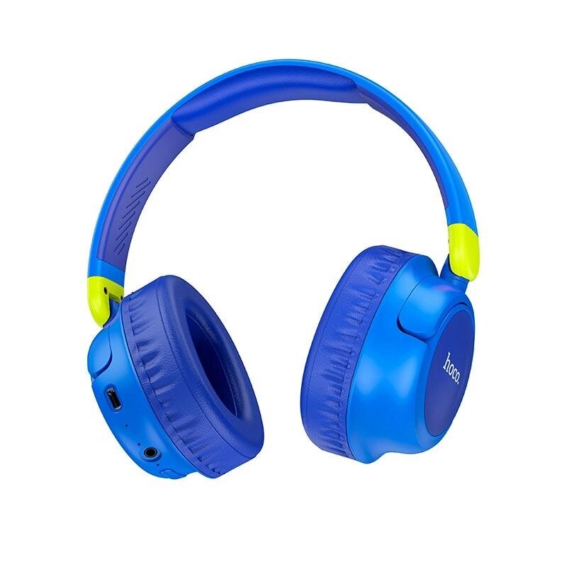 Навушники HOCO Adventure BT headphones W43 сині до 25 годин від компанії da1 - фото 1