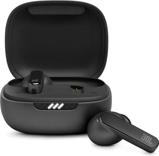 Навушники JBL Live PRO 2 TWS (JBLLIVEPRO2TWSBLK) чорні від компанії da1 - фото 1