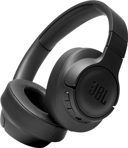 Навушники JBL Tune 710BT (JBLT710BTBLKEU) бездротові чорні від компанії da1 - фото 1