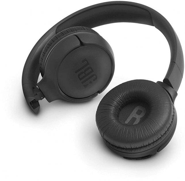 Навушники накладні бездротові JBL Tune 500 BT (JBLT500BTBLK) чорні від компанії da1 - фото 1