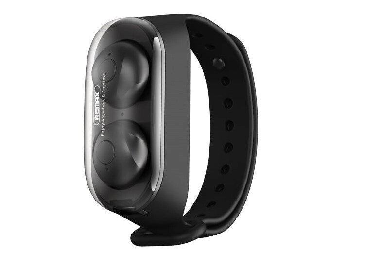 Навушники Remax TWS-15 повністю бездротові Bluetooth 5.0 Wristband Wireless Earbuds від компанії da1 - фото 1