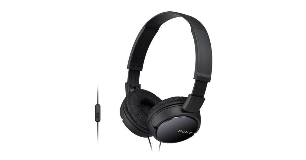 Навушники SONY MDR-ZX110 чорні від компанії da1 - фото 1