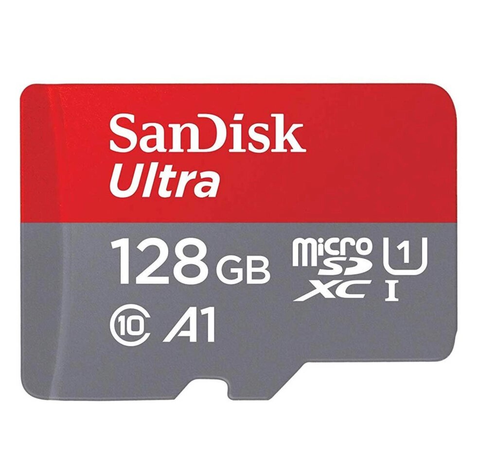 Оригінальна флешкарта SanDisk MicroSDXC 128 GB (UHS-1) Ultra (Class 10) (card only) від компанії da1 - фото 1