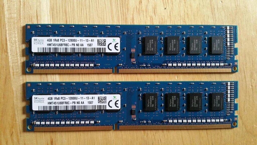 Пам'ять DDR3 4GB 1600Mhz Hynix HMT451U6BFR8C-PB від компанії da1 - фото 1