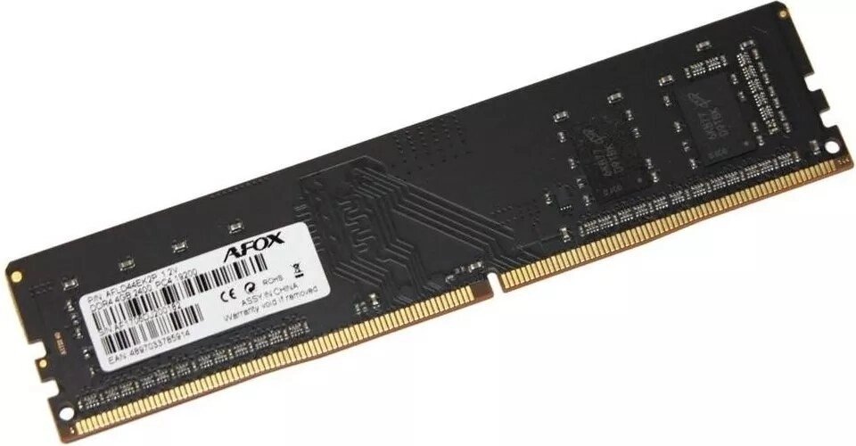 Пам'ять DDR4 4G 2400MHz Afox 4 ГБ від компанії da1 - фото 1