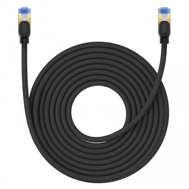 Патч-корд 10 Гбіт 10 метрів Baseus High Speed CAT7 10Gigabit Ethernet Cable (Braided Cable) від компанії da1 - фото 1