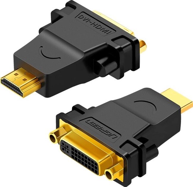 Перехідник адаптер UGREEN HDMI Male to DVI (24+5) Female Adapter (20123) від компанії da1 - фото 1