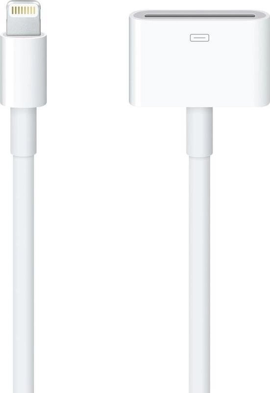 Перехідник Apple Lightning To 30-Pin Adapter кабелем 20 см MD824 від компанії da1 - фото 1