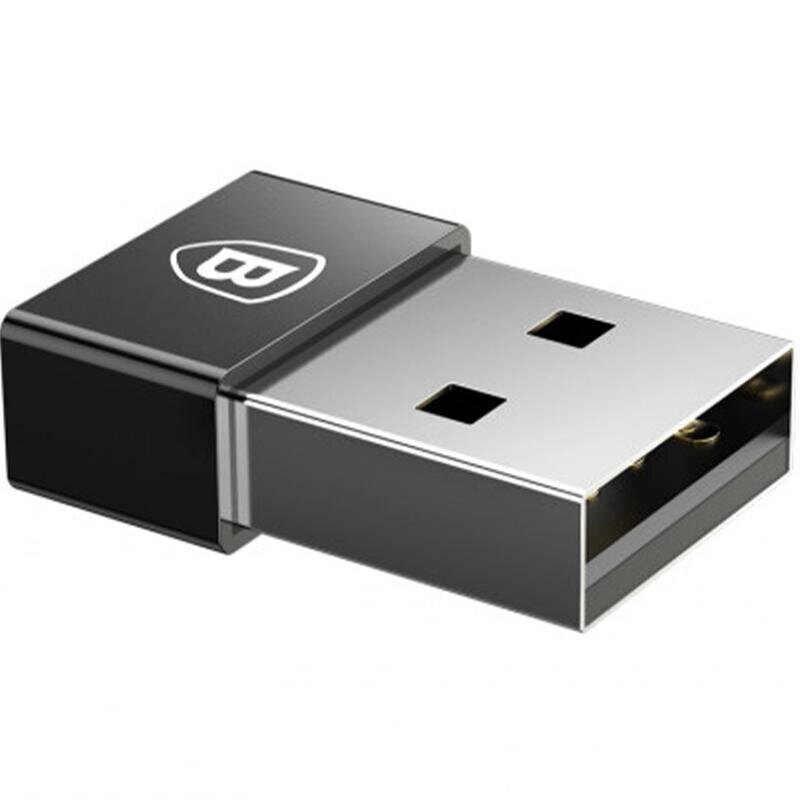 Перехідник Baseus Usb male to Type-C female адаптер тато мама від компанії da1 - фото 1