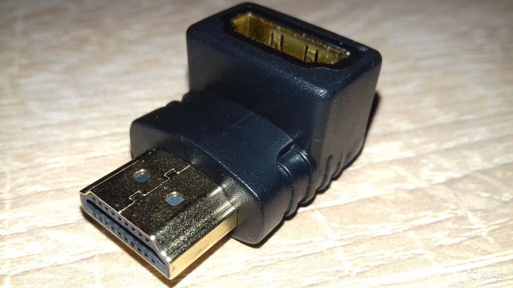 Перехідник Hdmi 90 градусів татома від компанії da1 - фото 1