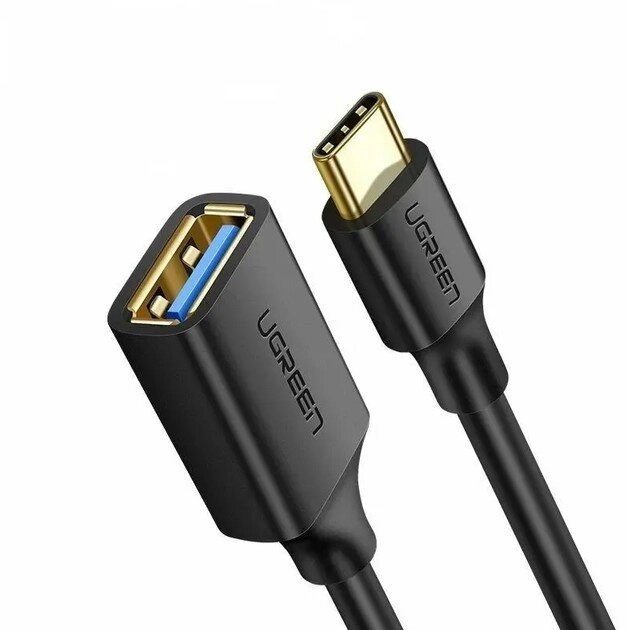 Перехідник конвертер UGREEN US154 USB-C Male — USB 3.0 A Female (30701) від компанії da1 - фото 1