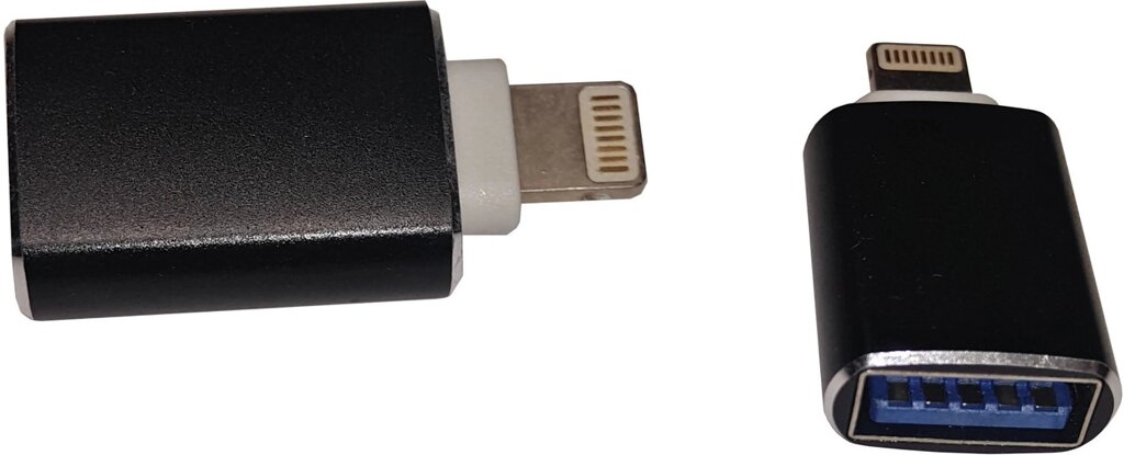 Перехідник usb 3.0 — lightning otg S0998 від компанії da1 - фото 1