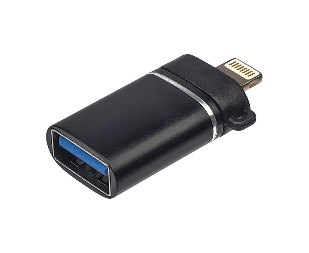 Перехідник YHL-T3 USB 3.0 AF — Lightning male OTG для айфонів адаптер від компанії da1 - фото 1