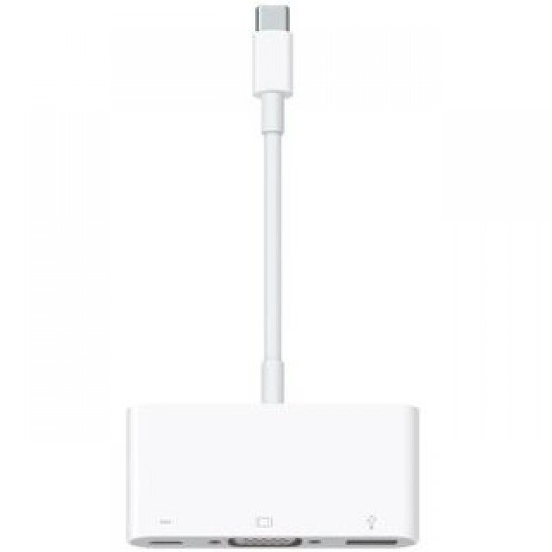 Перехідники Mac Apple USB-C VGA Multiport Adapter (MJ1L2) від компанії da1 - фото 1