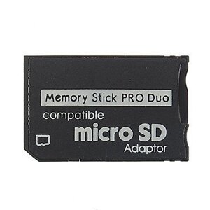 Перехідник для карт пам'яті з microSD на MS pro Duo 1-картковий