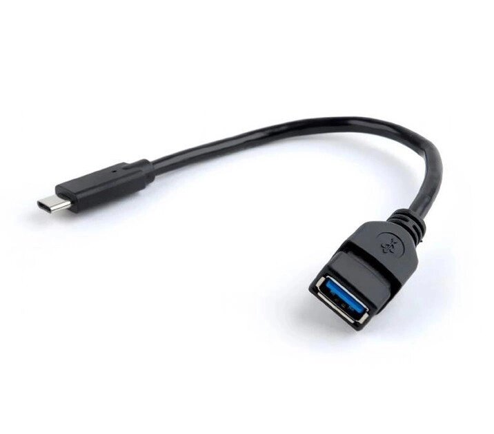 Переходник кабель OTG USB 3.0 AF TO TYPE-C 0.2M Cablexpert (A-OTG-CMAF3-01) від компанії da1 - фото 1