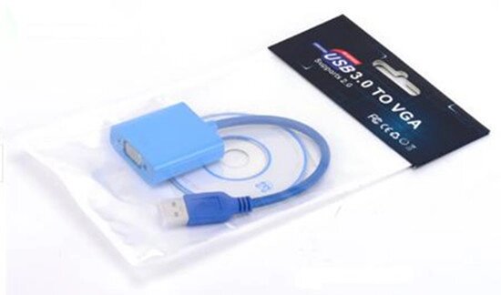 ПЕРЕХОДНИК USB 3.0 to VGA від компанії da1 - фото 1