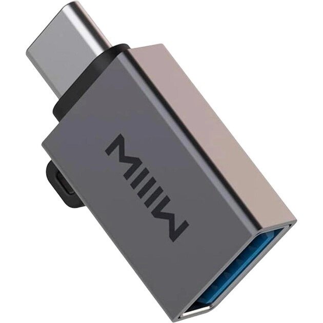 Переходник Xiaomi Youpin MIIIW Type-C to USB 3.0 adapter MWCMA03 від компанії da1 - фото 1