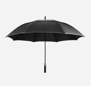 Зонт Xiaomi NINETYGO Double-layer Windproof Golf Automatic Umbrella (6941413217156) черная