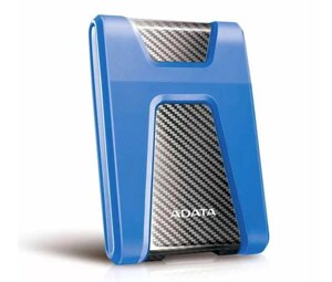 Зовнішній ударостійкий жорсткий диск ADATA DashDrive Durable HD650 1TB USB 3.2 Gen. 1 синій
