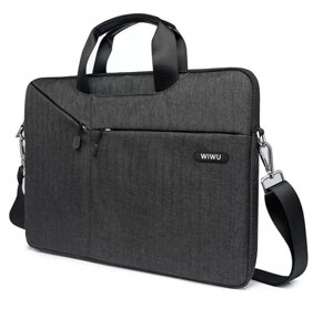 Сумка WiWU City Commuter Bag для ноутбуків 13-14 дюймів чорна