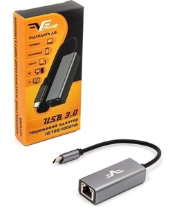 Мережевий адаптер карта USB-C — Lan RJ-45 Frime RTL8153 (NCF-USBCGbLan2)