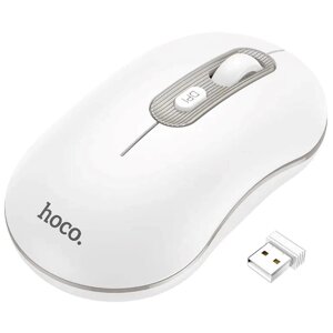 Миша бездротова Hoco GM21 Platinum 2.4G business біла