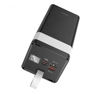 Зовнішній акумулятор Power Bank HOCO J86A 50000 mAh PD20W+QC3.0 22.5W Чорний