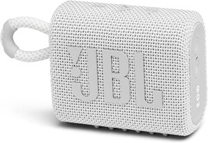 Бездротова портативна колонка JBL GO3 (JBLGO3WHITE) біла