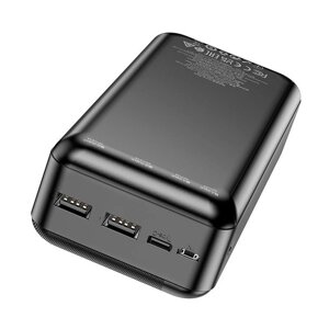 Акумулятор зовнішній BOROFONE Pindar power bank BJ27B 30000mAh чорний