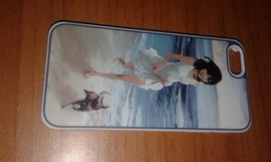 Чохол із малюнком iPhone 5 5 5s SE з дівчиною на задню кришку бампер