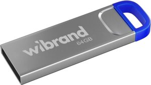 USB Flash Drive 64Gb Wibrand falcon Blue (WI2.0/FA64U7U) флешнакопичувач синій