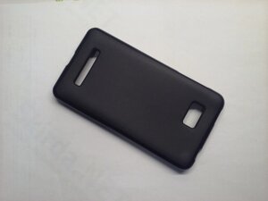 Чохол накладка HTC Desire 400 чорний матовий