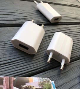 Мережевий зарядний пристрій Apple USB Power Adapter (MD813ZM/A)