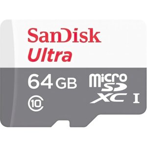 Картка пам'яті Sandisk Ultra microSD card 64Gb SDSQUNC-064G-ZN3MN