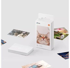 Фотопапір для принтера Xiaomi ZINK Pocket Printer Paper 10 аркушів